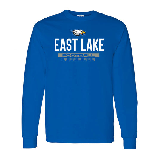 East Lake Football Cotton Long Sleeve Tee