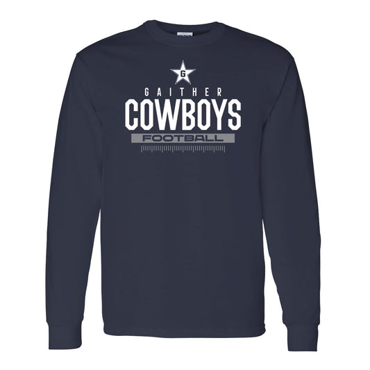 Gaither Football Cotton Long Sleeve Tee