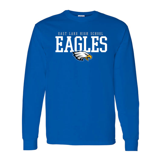 East Lake Straight Logo Long Sleeve Tee