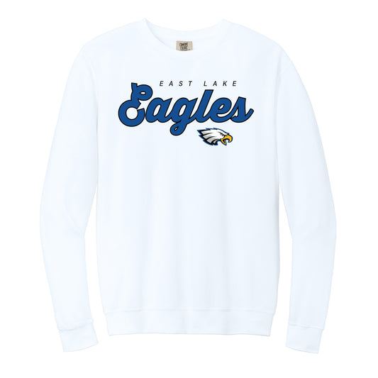 East Lake White Comfort Colors Crewneck