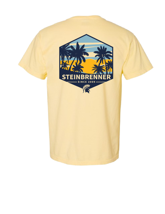 Steinbrenner Yellow Sunset Tee