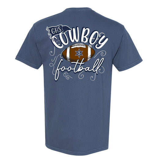 Gaither Vintage Football Comfort Colors Tee