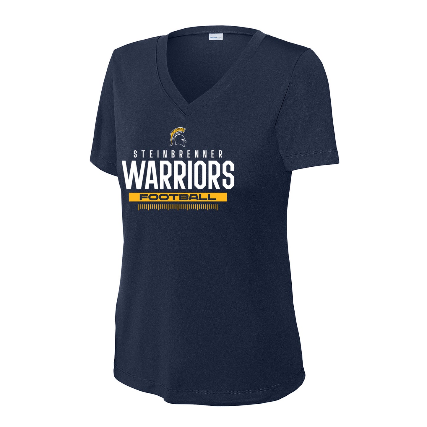 Steinbrenner Football Ladies Dri-Fit V-Neck