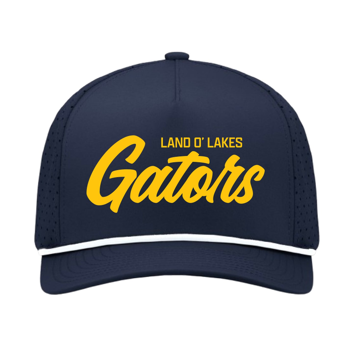 Land O' Lakes Script Snapback Hat