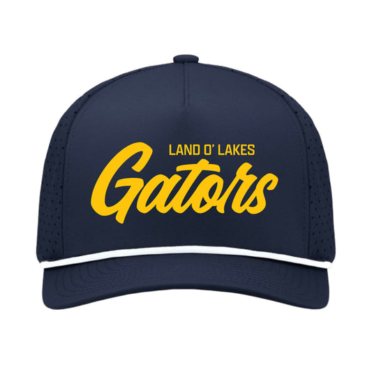 Land O' Lakes Script Snapback Hat