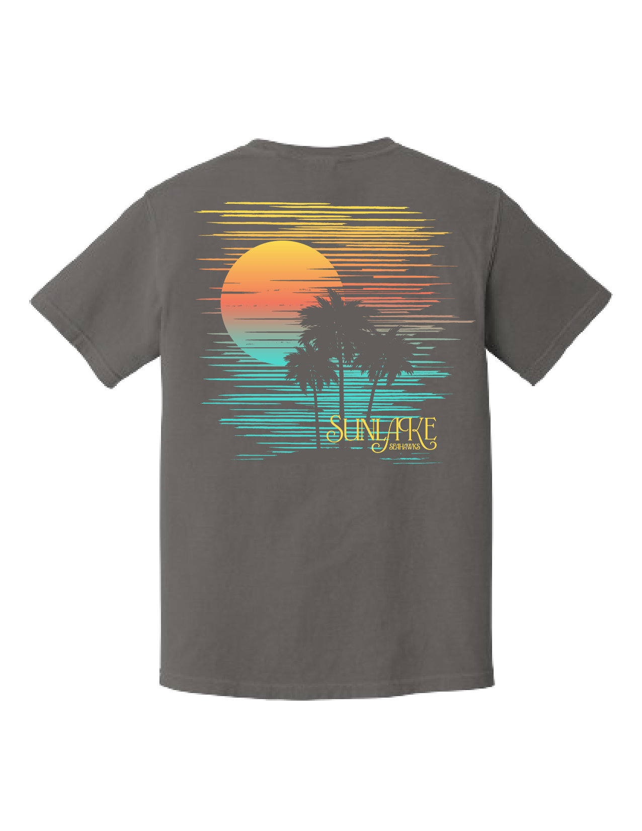 Sunlake Grey Sunset Tee