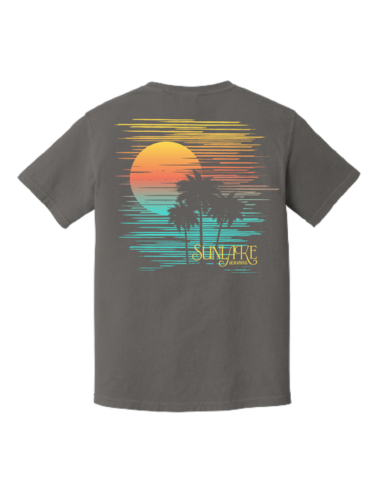 Sunlake Grey Sunset Tee