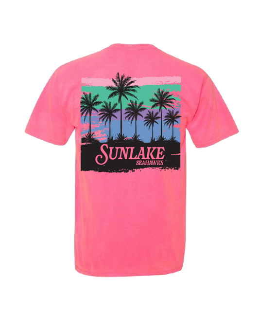 Sunlake Pink Sunset Tee