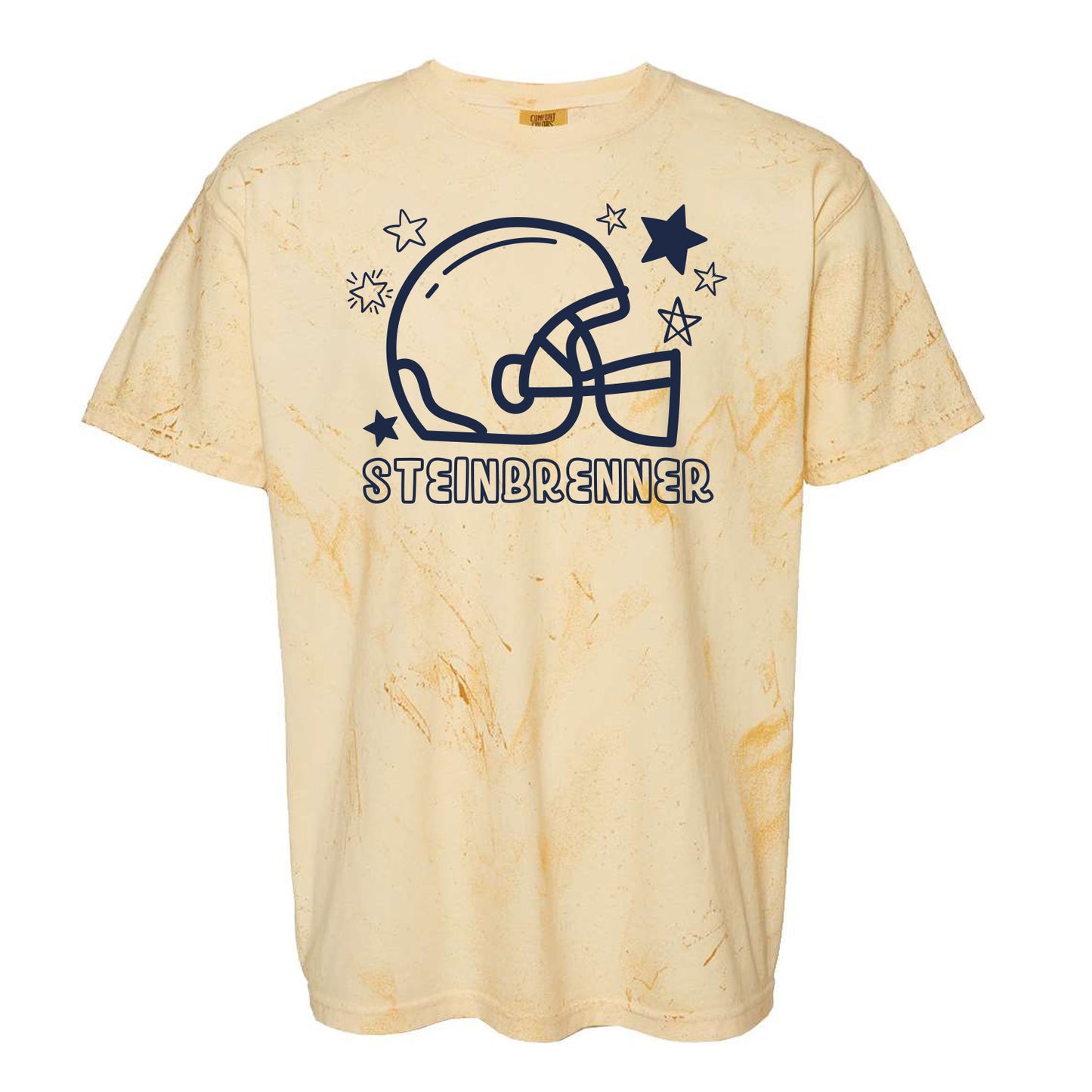 Steinbrenner Starry Football Comfort Colors Tee