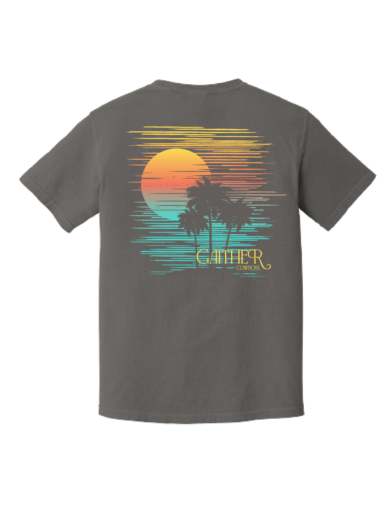 Gaither Grey Sunset Tee