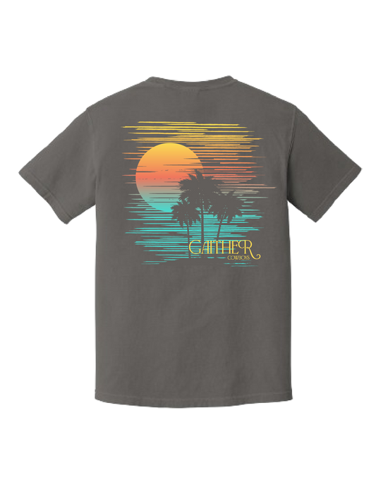 Gaither Grey Sunset Tee