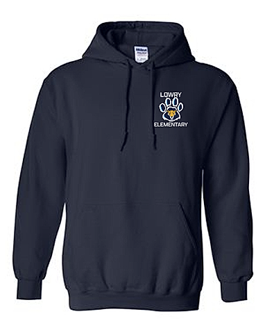 Lowry Navy Blue Hoodie