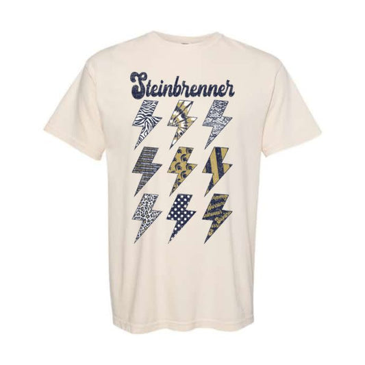 GSHS Ivory Lightning Tee