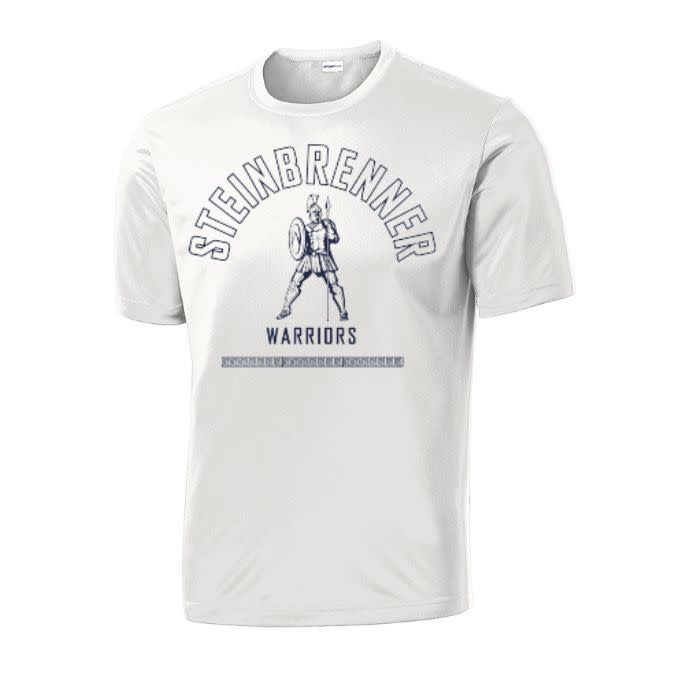 GSHS Warrior Dri-Fit White Tee