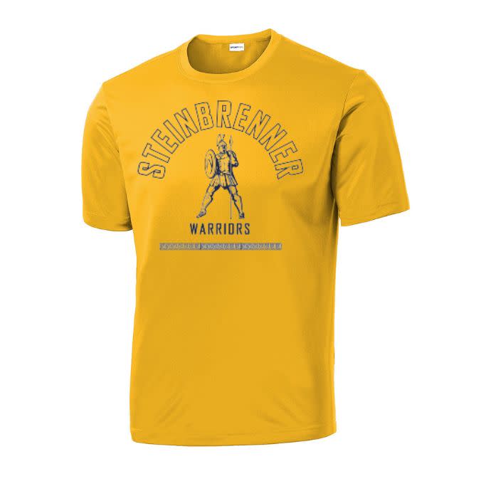 GSHS Warrior Dri-Fit Gold Tee