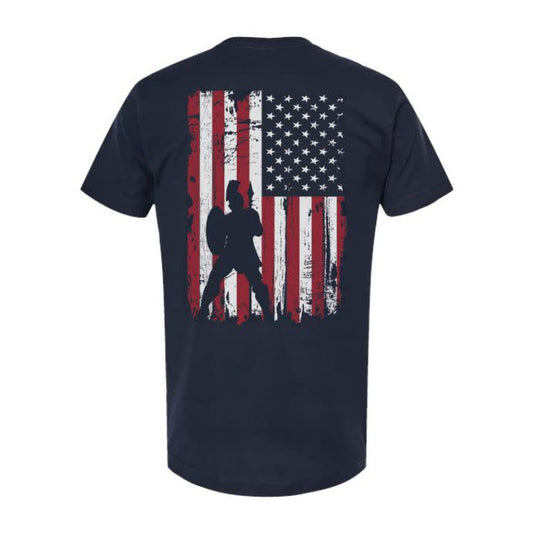 Steinbrenner Warrior Flag Tee